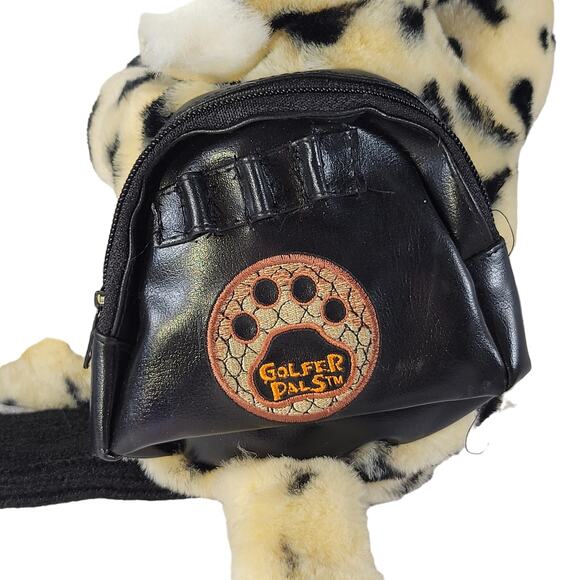 Golfer Pals Snow Leopard Plush Golf Club Cover Vintage - Picture 5 of 16